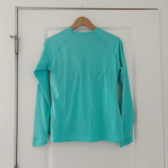 Coolibar Kawela Swim Top Padded UPF 50+ Sun Protection Built in Bra - Picture 2 of 5